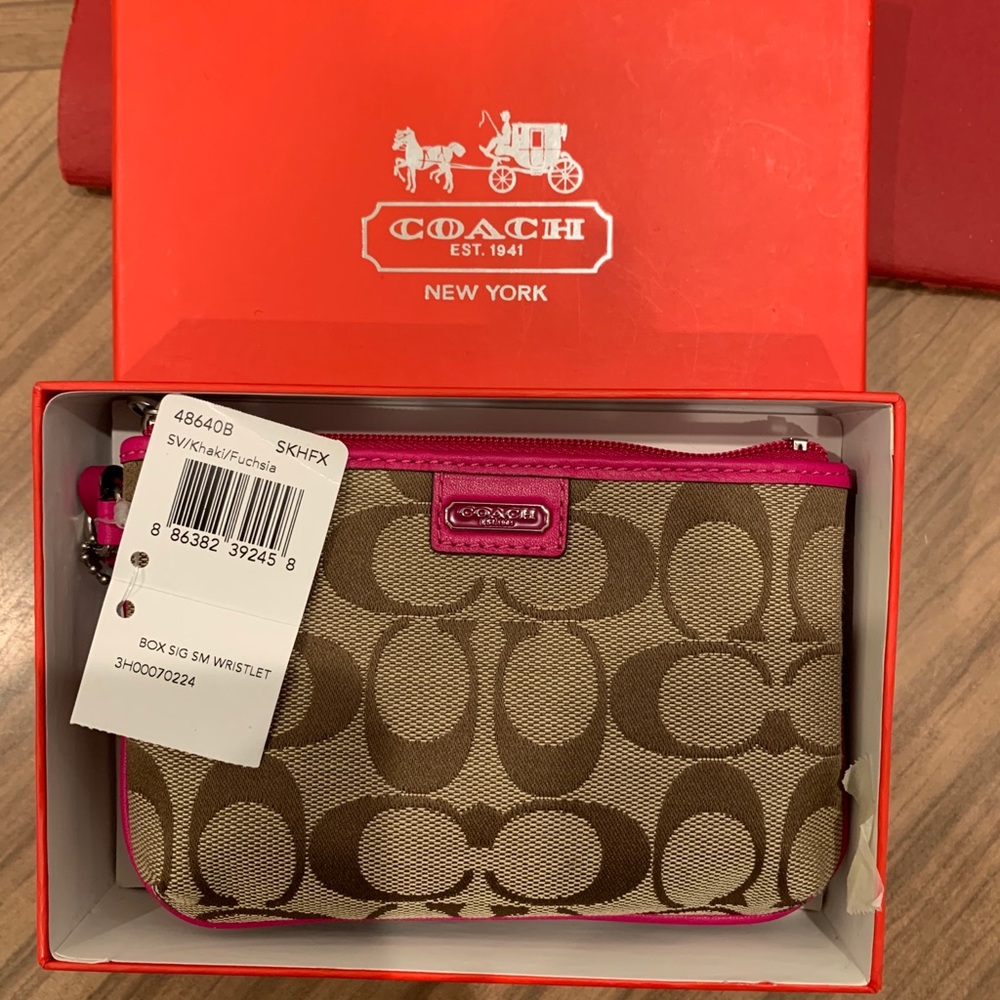 Coach wristlet